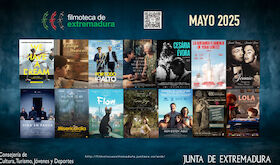 La Filmoteca de Extremadura programa 14 pelculas y 9 ciclos de cine para el mes de mayo
