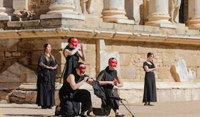 Electra obra que se representar en Festival de Mrida dentro del Dancing Historyes abre el Festival Juvenil Grecolatino