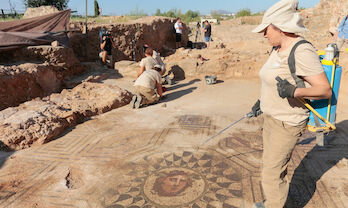 Mosaico de Medusa de la Huerta de Otero se integrar en circuito de la Alcazaba de Mrida