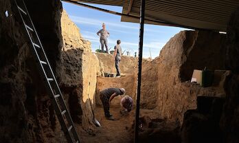 Subrayado el valor las investigaciones en el Turuuelo durante la 7 campaa de excavaciones
