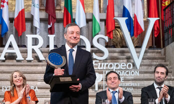 La Fundacin Yuste convoca 10 becas Premio Europeo Carlos V Mario Draghi