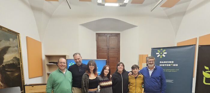 Celebrado un Workshop para estudiantes de la ESAD de Cáceres en el seno proyecto Dancing Histor(y)ies