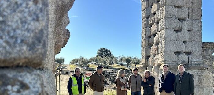 Junta mejora instalaciones Cáparra para que pueda utuilizarse en la extensión del Festival Internacional de Teatro de Mérida