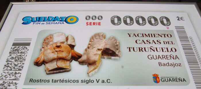 Los rostros del Turuñuelo de Guareña protagonizarán cupón de la ONCE del próximo 5 julio