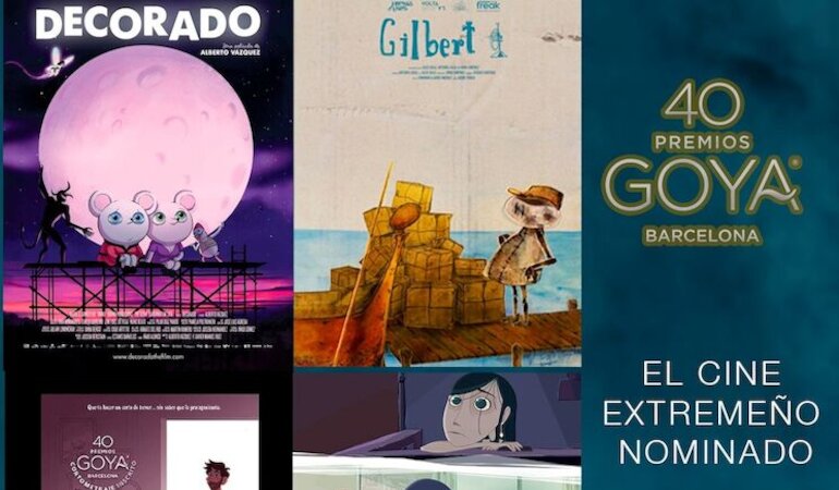Tres cortos y un largometraje de animacin de productoras extremeas en los Premios Goya
