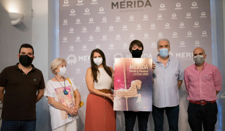 Piedra obra de Rubn Lucas Garca ser el cartel anunciador de la Feria de Mrida 2021